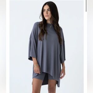 Foxy Kind All Weekend Long Set Slate